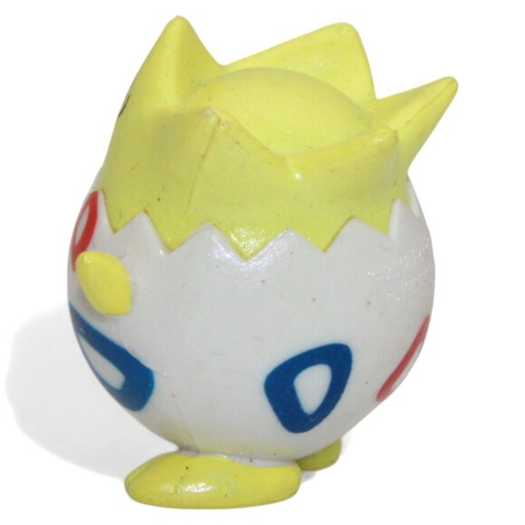 Togepi TOMY Pokémon Figure CGTSJ 1999 Collectible Toy Yellow & White - Picture 4 of 7